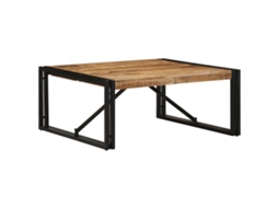 Coffee Table, Coffee Tables Vidaxl Marrom Madeira De Mangueira (80 X 80 X 35 Cm)