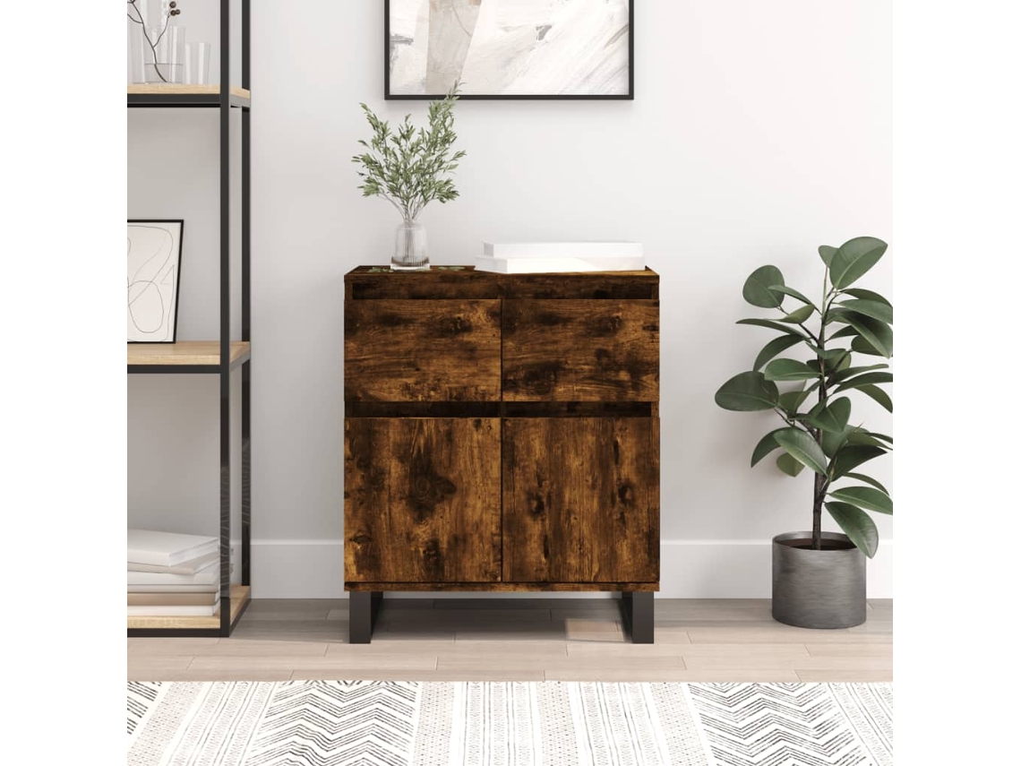 Sideboard, Sideboards Vidaxl Marrom Madeira Processada (n/a)