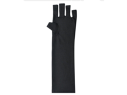 Guantes De Manicura De Gel Profesionales Para Evitar O Bronzeamento E A Radiação Uv, Pretos E Longos