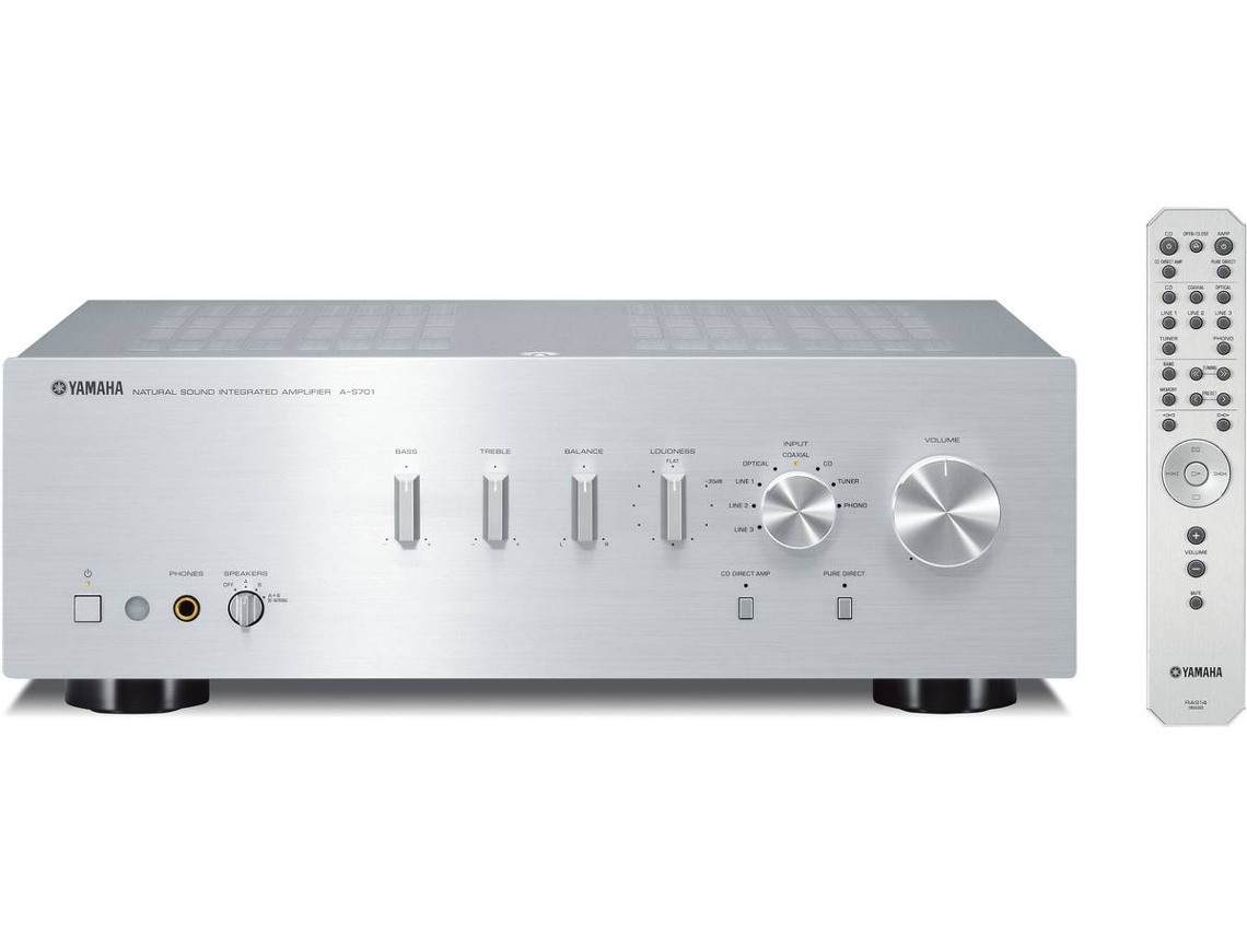 Amplificador Stereo YAMAHA A-S701 Prata