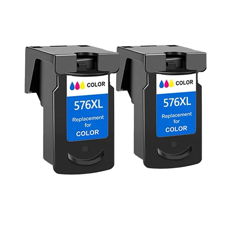Cartucho de Tinta Refabricado Pg575 Cl576 para Impressoras Canon Pixma Ts3550i, Ts3551i, Tr4750i e Tr4751i. MDUG (2 Cores)