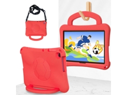 Capa Para Tablet Lenovo Tab M10 3ª Geração Tb-328fu/xu Com Alça Em Formato De Bola De Futebol, Feita De Eva Resistente A Impactos.