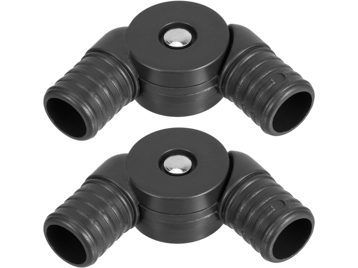 Conjunto De 2 Travas De Plástico Para Assento De Cadeira Dobrável, Adaptadores Para Tubo.