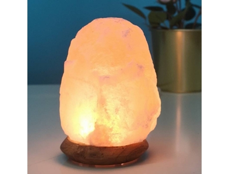 Lâmpada ZEN'ARÔME Himalaoa (Laranja - 7x7x12 cm - Cristal de Sal )