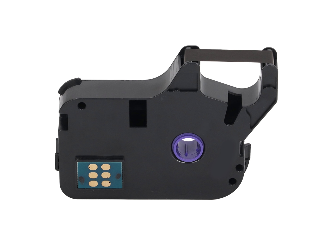 Cinta Etiquetadora Para Máquina Supvan Tp60i 66i 60a 66a 100m Impermeable Adhesiva Clara Impresión Negra