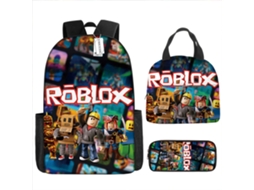 KOHREE Conjunto de Três Peças de Mochila Roblox