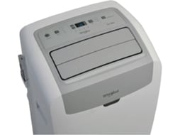 Ar Condicionado Portátil WHIRLPOOL PACW29HP (18 m² - 9000 BTU - Branco)