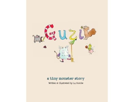 Livro Guzi A Tiny Monster Story De Lu Kombe (inglês)
