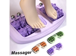 Lurelia Rolo De Massagem Para Pés, Reflexologia, Abs, Verde, Design Ergonómico