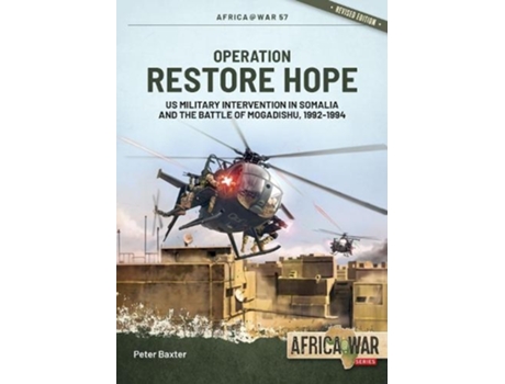 Livro operation restore hope de peter baxter (inglês)