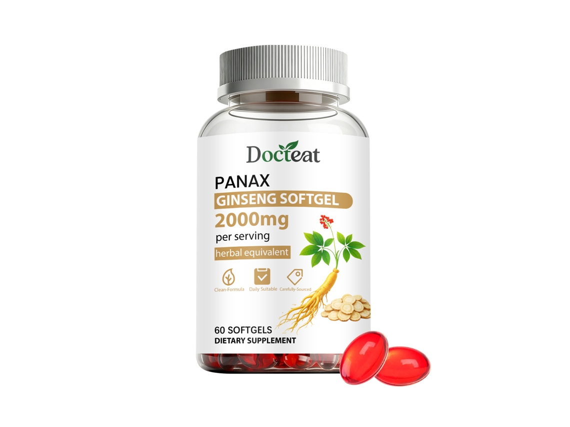 Gelatinas de Ginseng Docteat para Cuidado Diário