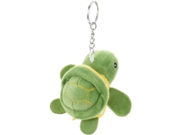 Conjunto De 10 Miniaturas Tartarugas Pelúcia Com Pingente E Chaveiro