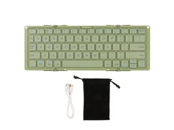 Teclado Bluetooth Sem Fio De Triplo Dobramento