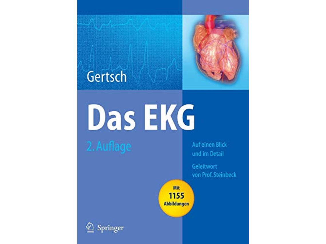 Livro Das EKG Auf einen Blick und im Detail German Edition de Marc Gertsch (Alemão - Capa Dura)