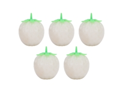2026 pelota Antiestrés de Fresa Squeezable Juguete para Aliviar Estrés Y Fidget Sensorial Elástica