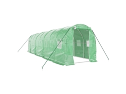 Greenhouse, Greenhouses Vidaxl Verde Polietileno (8 X 2 X 2 M)