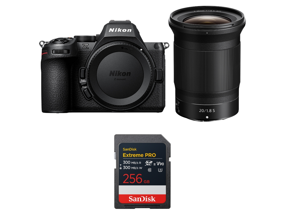 Z5 Ii + 20mm F/1.8 S + 1 Sandisk 256gb Extreme Pro Uhs ii Sdxc + Ebook “20 Dicas para Fotos Que Impressionam” NIKON