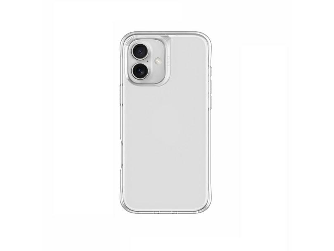Capa para iPhone 16 UNIQ Pele Sintética Transparente