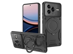 Capa Magsafe 2 Em 1 Em Tpu Com Suporte Giratório Para Xiaomi 17 Pro Max
