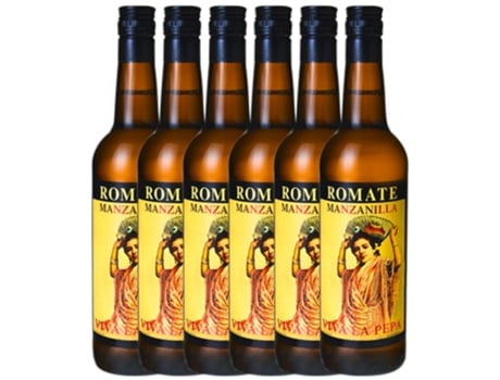 Generoso SÁNCHEZ ROMATE Sánchez Romate La Pepa Manzanilla Palomino Fino Manzanilla-Sanlúcar de Barrameda 0.75 L (6 unidades)
