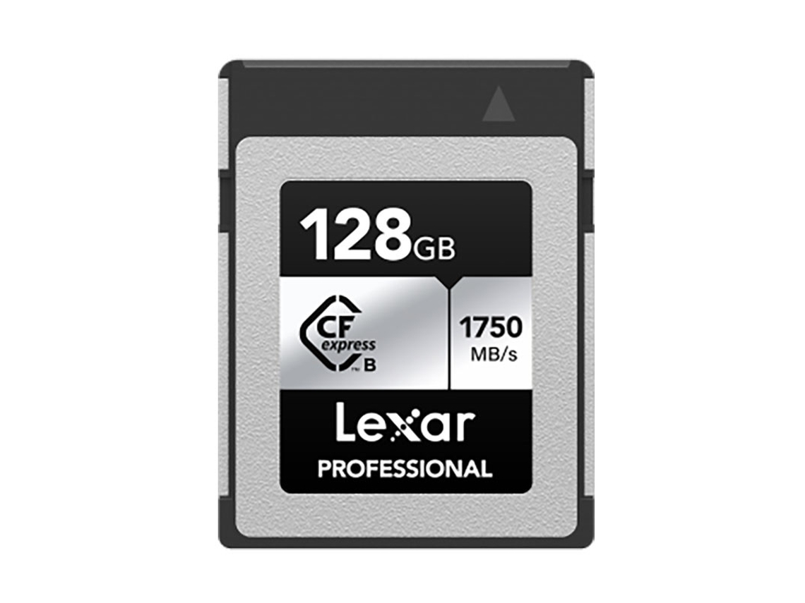 Cartão Lexar Pro Cfexpress 128 Gb Tipo B Série Prata 1750r/1300w Mb/s