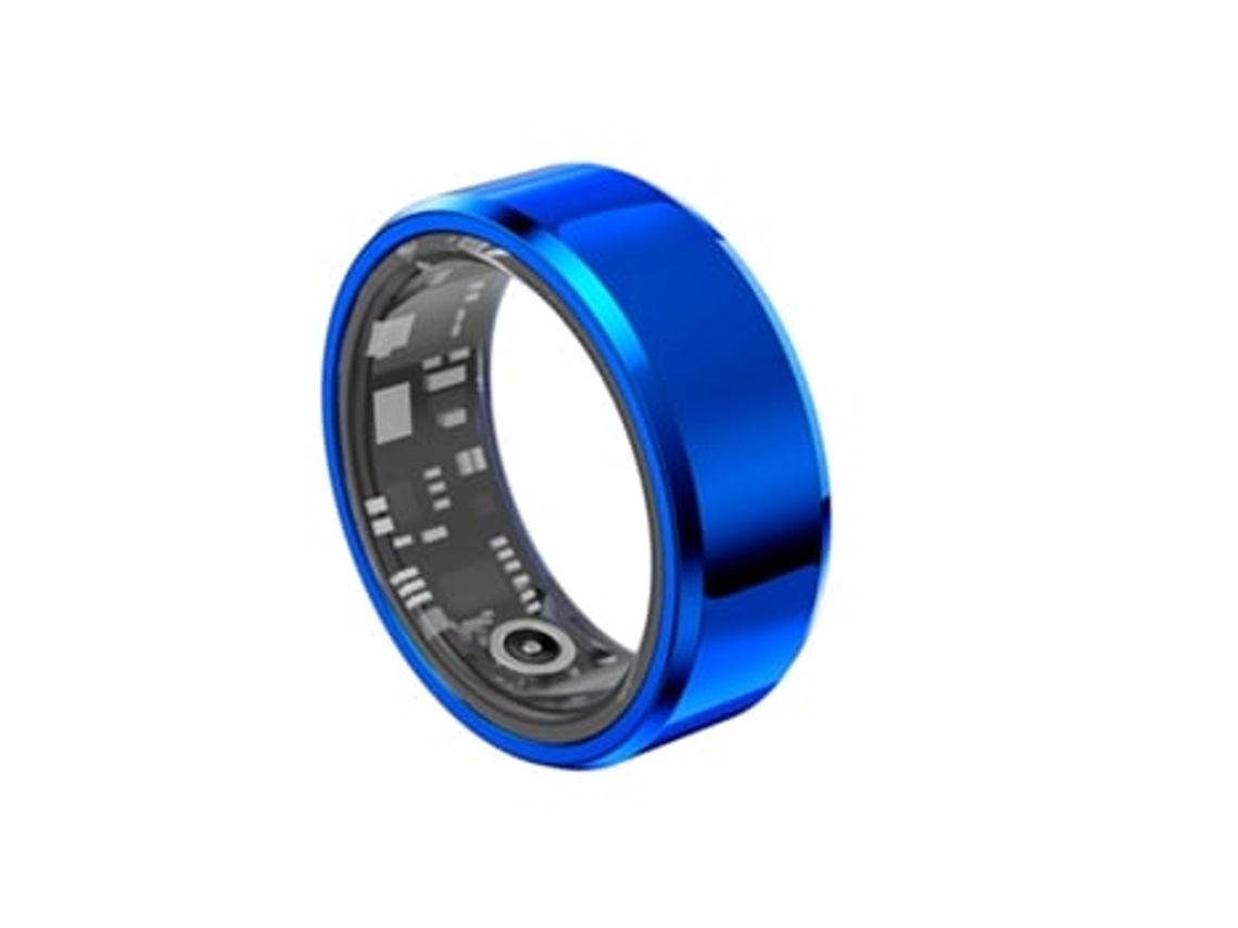Smart Ring de Rastreo de Salud AUJEZON X1 Ip68 Nivel a Prueba de Agua Tamaño 8# Azul