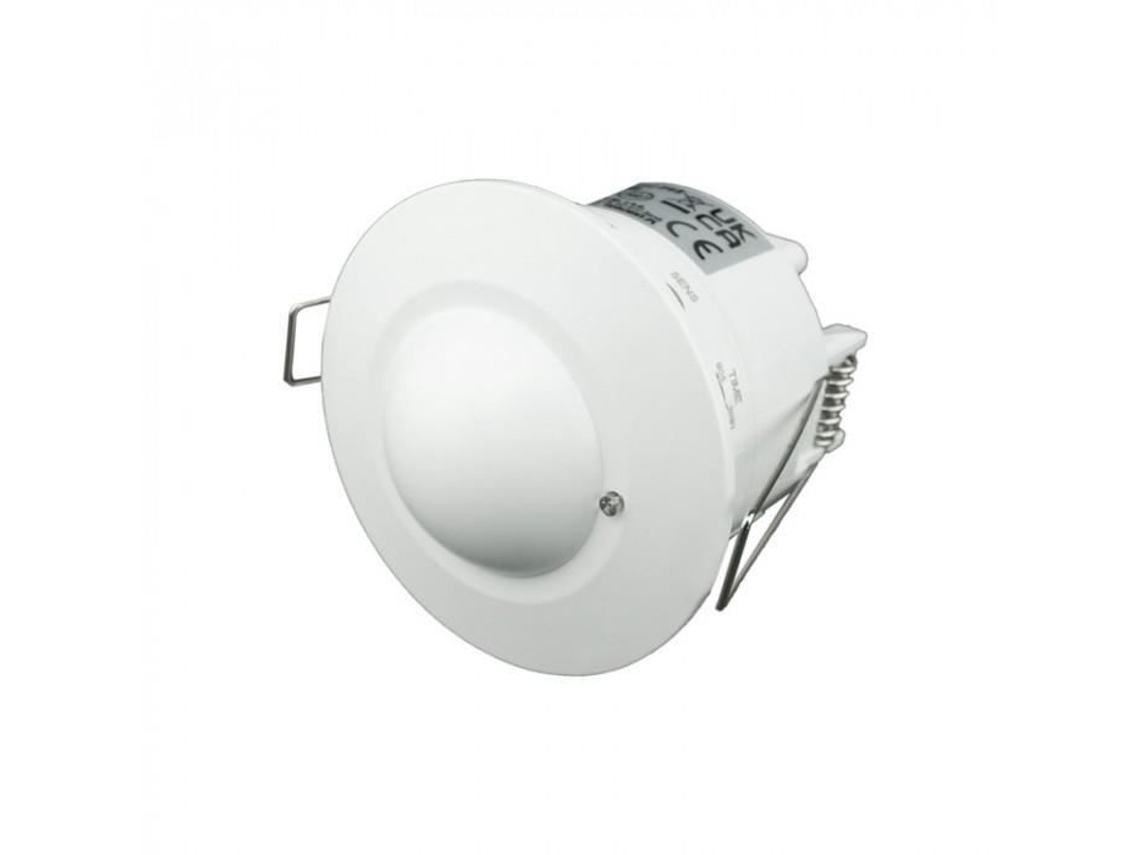Detector de Movimento Por Micro-Ondas Embutido Cm-3B Branco 600W Ecolight