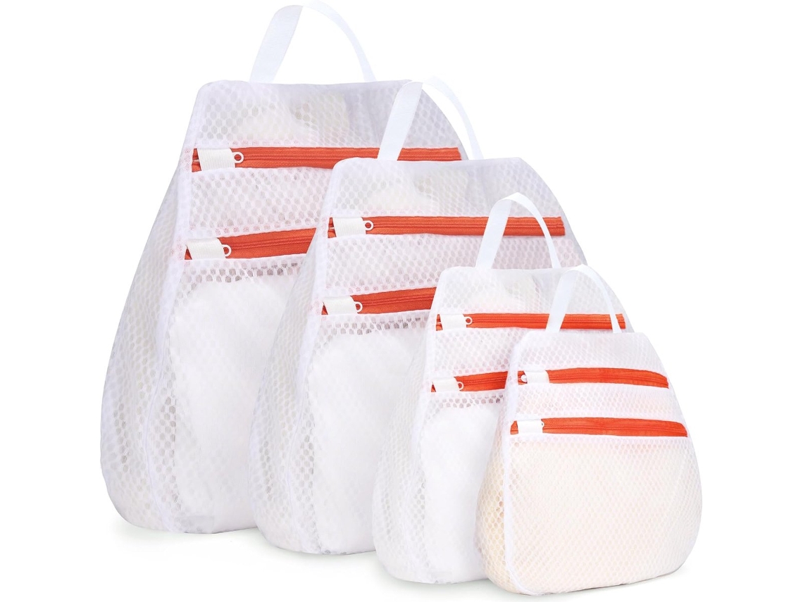 Conjunto de 4 Peças Rede para Lavagem de Roupas Delicadas BRILVIBERA