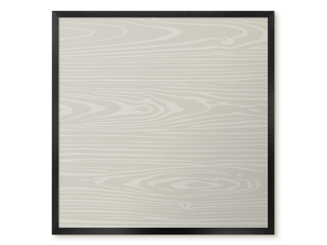 Magnetic Board Beige Grain For The Living Room Espelharte (50x50 Cm)