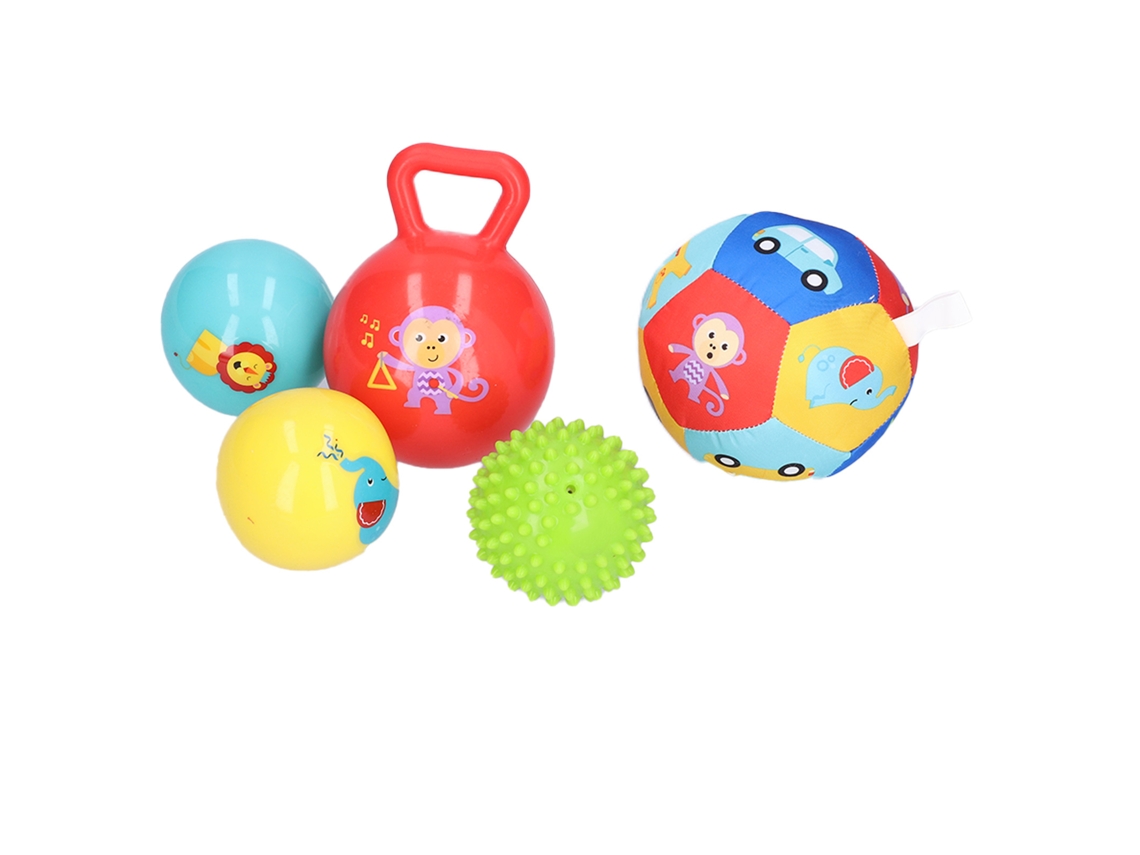 Pelota Sensorial Para Bebé Com Texturas Suaves, Colorida E Interactiva - Brinquedo Infantil