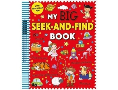 Livro My Big Seek and Find Book de Roger Priddy (Inglês)