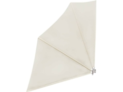 Side Awning, Side Awnings Vidaxl Creme Tecido (140 X 140 Cm)