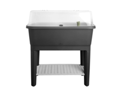 Noa Garden on Foot - Preto - 79 x L 39 x 94 cm - cultivo e colheita - 100% reciclado