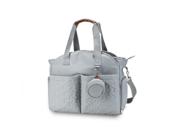 Esta Bolsa De Ombro Portátil É Perfeita Para Fraldas E Bebés, Ideal Para Viagens Ao Ar Livre, E Inclui Um Suporte Para Chupetas.