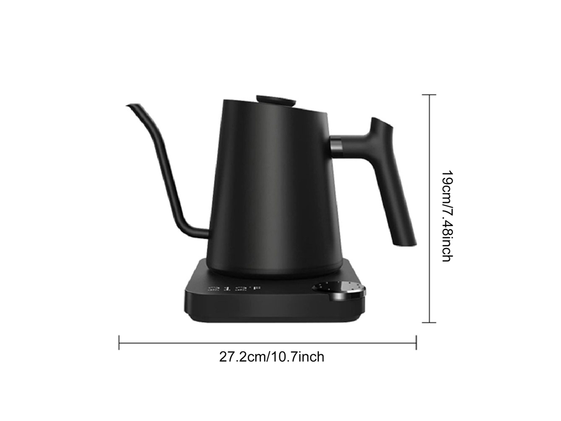 Chaleira Elétrica LAXISCREED 0.9l Controle Temperatura Aço Inox