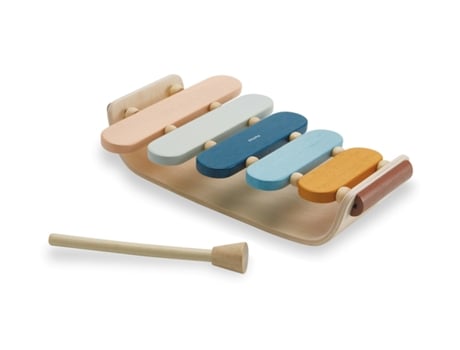 Jogo Didático PLAN TOYS, THE GREEN COMPANY Madeira - Azul - 27,5 x 18 x 6 cm)