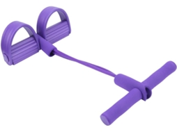 Aparelho De Pedal Para Exercícios Abdominais, Treino Abdômen Com Corda Elástica E 2-tubos Pedais, Ideal Braços