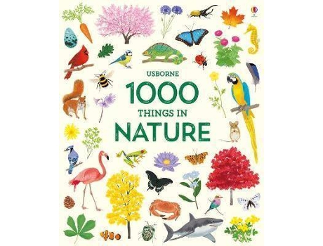 Livro 1000 Things In Nature De Hannah Watson, Ilustrado Por Mar Ferrero (Inglês)