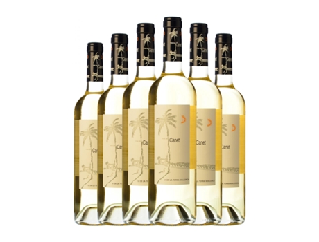 Vinho branco TIANNA NEGRE Ses Nines Mas de Canet Blanc Vi de la Terra de Mallorca (0.75 L - 6 Unidades)
