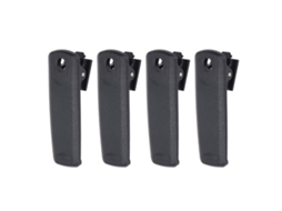 Aetheria 4pcs Pinça de Cinto para Rádio de Voz Standard Horizon Hx400 W Vx290 Sbr‑29li Preto
