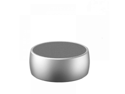 O Menor Mini Alto Falante Bluetooth Portátil, Sem Fio, Ideal Para Casa, Atividades Ao Ar Livre E Viagens, Recarregável . Loja Olysi (cinza)