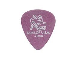 Dunlop Palhetas Pacote de 12 Roxo. 0,71 Mm.