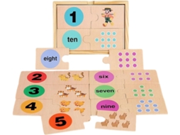Brinquedos Manipulativos de Matem Tica Educativos Madeira para Aprender a Contar Jogos Interativos Aprendizagem Meninos VAYOTOY