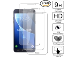 Conjunto de Películas de Ecrã Smartphone para Samsung Galaxy J7 HONGWE. (3un)