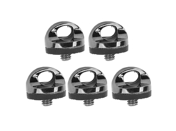5pcs Unc 1/4 20 Thread Camera Neck Strap Screw Holder Quick Release Plate Mounting Screw 20mm Head Diameter LAXISCREED