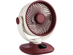 Ventilador De Mesa Portátil Usb Garneck Com Porta-canetas,