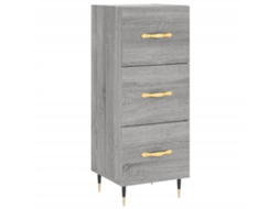 Sideboard, Sideboards Vidaxl Cinzeto Madeira Processada (n/a)