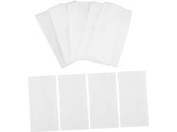 Embalagem ideal com acolchoamento em formato de espada para 200 peças de espuma, ideal para proteger rapidamente embalagens frágeis.