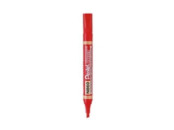 Marcador Pentel N860 Permanente Biselado Vermelho