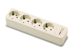 Base Multiple Con Interruptor FAMATEL